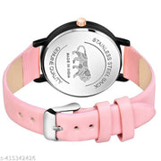 Premium Quality Multicolor Dial Design Fancy Leather Belt Analog Watches for Women for girls