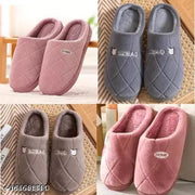 Winter Warm & QueenCat Carpet soft Plush Comfy Warm Slip-on Slippers Women's Comfy Faux Fur House Slipper & Flip-Flops of Indoor & Outdoor for Women and Girls For Daily Wear, Casual Wear, Home Wear.
