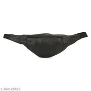 Latest Unisex Genuine Leather Waist Pouch Bag with Adjustable Length Leather Waist/Fanny Bag