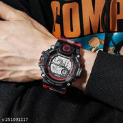 Digital Sports Watch, Silicone Strap, Multi-Function, Waterproof & Shockproof Wrist Watch for Men & Boys-boys watch for men's watch,Sports Watch,Analog Watch,watch for kids,Digital Watch,under 199\-watch,unixes watch,watch for kids