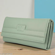 YESSBENZA Artificial Leather Casual unique Women's Wallets Clutch Mobile Handpurse 6 Multiple Cards Slot