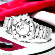 Lorenz Day & Date Edition White Dial Analog Watch for Men | Watch for Boys- MK-4034R