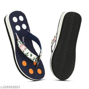 Two Soft Women Slipper/Comfortable & Stylish Women's Daily Use Slipper/Flipflop for Doctor Ortho Slipper/Women & Girls Combo of 2