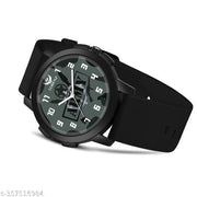 LORENZ Army Design Men's Watch, Army Design Wallet & Black Sunglasses Combo for Men | Gift Combo for Boys | CM-2069SN-WL-23