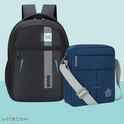 One Side Shoulder Bag Backpack with Combo