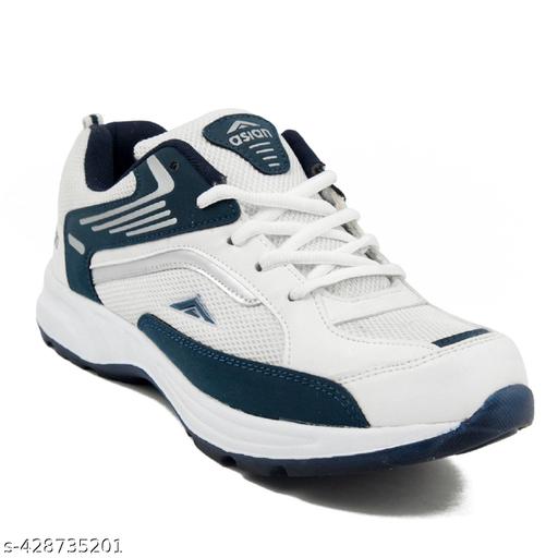 Asian FUTURE-01cWHTNBLUE Running Sports Shoe