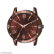Brown Analog Watch - For Men And Boy Brown leather Designer Watch Designer Lather Strap Stylish Sport Look Boys watch for men Analog Watch - For Men