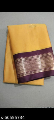 Women Sico Silk Paithani Saree | All Over Zari Butta Design | Running Contrast Blouse | Festive & Wedding Wear