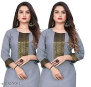 stylelist kurti with work