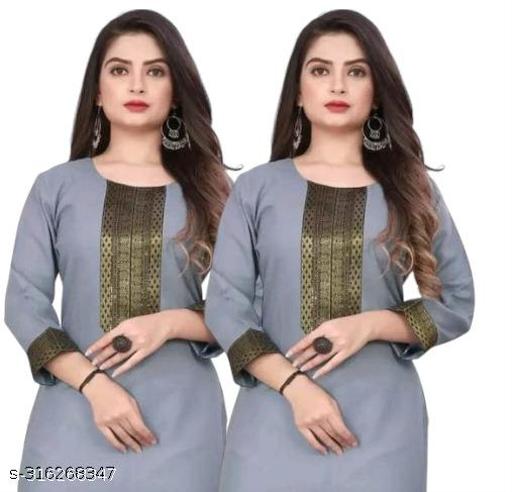 stylelist kurti with work