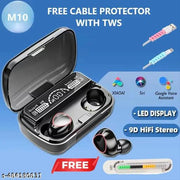 M10 Earbuds 12 hours playtime bluetooth wireless headphones earphone bluetooth headset