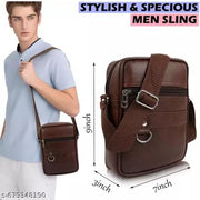 crossbody sling bag for men