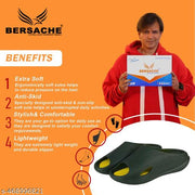 Bersache  Lightweight Stylish  Slipper  With High Quality Sole For Men (Green-6146)