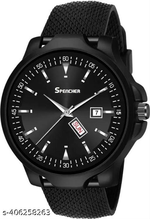 Spencher Day And Date Analog Watch - For Men & Boy