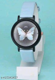 Premium Quality Multicolor Dial Design Fancy Leather Belt Analog Watches for Women for girls