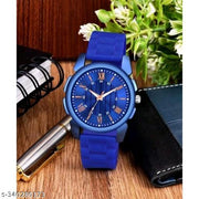 HRV Kacho Copper Roman Blue Pu Men Watch