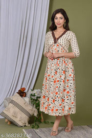 Women Printed Party Wear Kurti