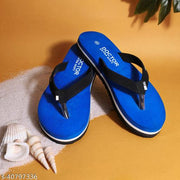 DOCTOR EXTRA SOFT Blue-OR-D-19 Women's Orthopaedic Diabetic Comfort Daily Use Slippers & Flipflops