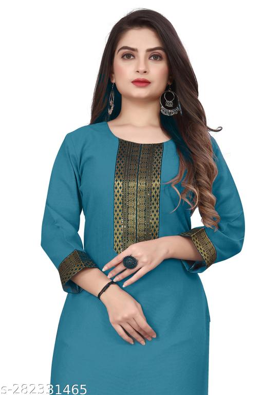 stylelist kurti with work