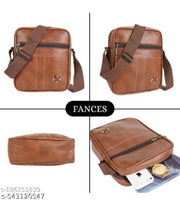 New attractive leather sling bag for men and womeni