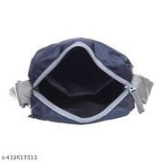 Fancy Nylon Blue Sling Cross Body Travel Office Business Messenger one Side Shoulder Bag for Men and Women