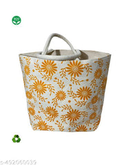 Sunshine Bloom Canvas Tote l Shopping Bags l Grocery Bag