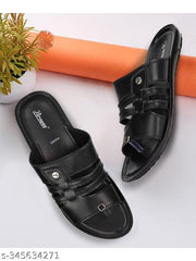 Paragon Men's Outdoor Sandals with Anti-Skid Sole & Sturdy Construction