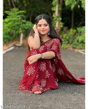 Soft cotton mulmu saree with blouse piece fabric Quality 92*80 product quality  % Good Quality product wear wedding ethnic traditional product