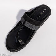 MENS SLIP-ON  KOLHAPURI TAN SANDALS