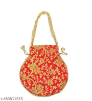 Embroidery Latest Colourful jaipuri Potli's for Women's Girls