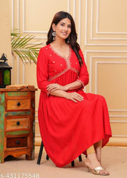 Women Embroidered Anarkali Kurta