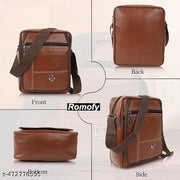 Cool Indians PU leather sling bag, Cross Body Bag Men’s | Stylish Shoulder Bag Men | Versatile Hand Bag for Men | Ideal for Travel & Office | Sling Bag Mini Passport Shoulder Strap Bag