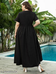 Women Tending Rayon Long A-line Kurta Stylish Women Kurta Women Kurta Black Dress Plus Size For Girl