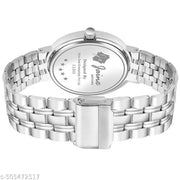 Jainx Green Dial Steel Chain Analog Wrist Watch for Men