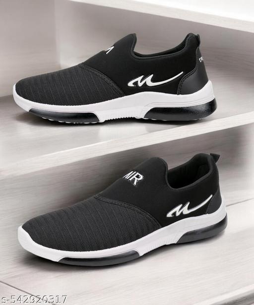 Free Kicks - Mexico Black Sports Shoes