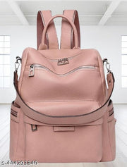Bohobuzz Backpack Purse for Women Convertible Travel Vintage PU Leather Bag(Backpack,bag,backpack for women women bag fashion,stylish)