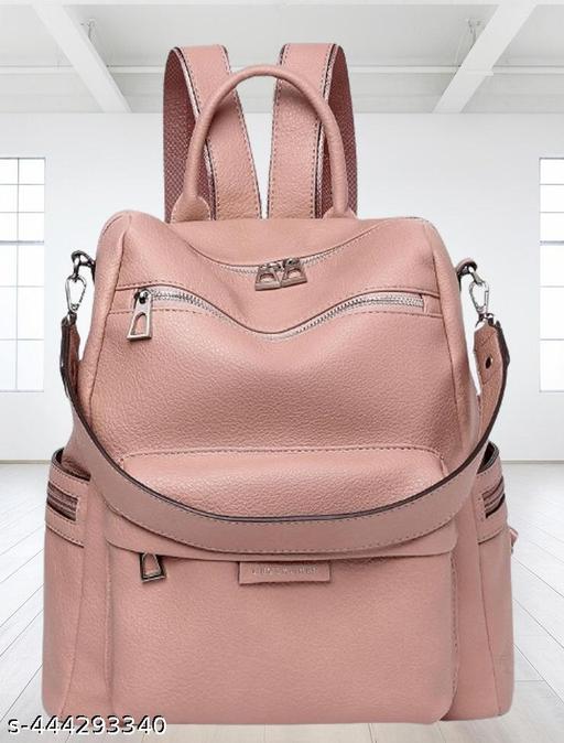 Bohobuzz Backpack Purse for Women Convertible Travel Vintage PU Leather Bag(Backpack,bag,backpack for women women bag fashion,stylish)