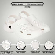 Bersache Comfortable Stylish fashionable Sandals For Men (White)