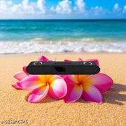 Portable Bluetooth Speaker, 10 Watts, Upto 8h Backup, Dual Drivers + Dual Passive Radiators, Call Function, Bluetooth v5.3 | USB | mSD| AUX, TWS, RGB LED