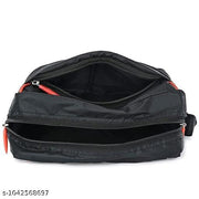 Unisex Waterproof Crossbody Sling Bag for Men & Women | Messenger Side Bag with Multi-Pockets & Adjustable Strap | Ideal for Travel, Office, College & Daily Outdoor Use (Navy Blue)  Grey, & Black