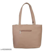 Spacious Dark Tan, Blue, Beige Embellished Canvas Block Tote Bag for Women with 2 Pockets Ideal Large Shoulder Tote Bag and Handbag for Work, College, and Office Use