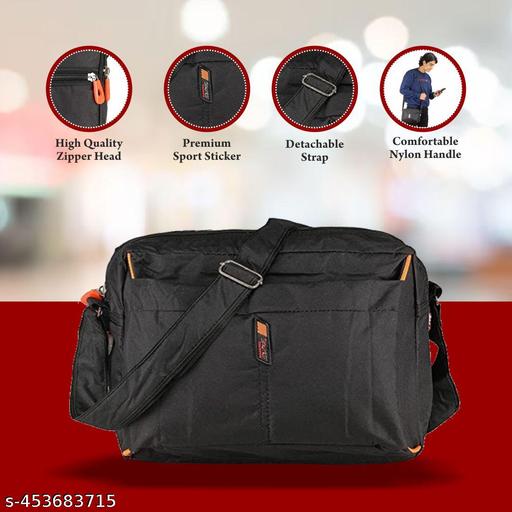 Unisex sling bags/Cross Body Multipurpose Hand Bag | Sling Bag For Men & Women | Slim Bag for Office, Cash, Business Collection, Travelling | Stylish Hanging Side Messenger Bag (Pack of 1)