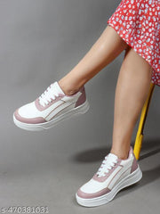 ➤Comfortable Lightweight Casual Lace-Up Sneaker for Women/Girls for Running shoes, gym shoes, outdoor sport shoes, walking shoes, athletic shoes, tennis shoes, jogging shoes, sneakers sole