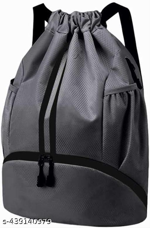 Alyan Sports Drawstring Bag Backpack for Men Women - Basketball Bag Gym Backpack Dedicated Shoe Compartment | Waterproof Large Space Gym Bag