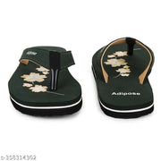 Women's Comfortable Trending Stylish Slippers And Flipflop Slippers Flip Flops Set of 2 combo
