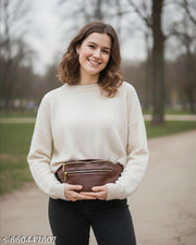Waist Bag Large Crossbody Fanny Pack for Men & Women Waist Bag