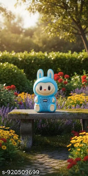 RG Labubu Monster Portable Bluetooth Speaker | Powerful Crystal-Clear Sound, 10W Wireless Speaker, Cute Multicolor LED Design, 8-Hour Battery Life with Type-C Fast Charging (Multicolor)