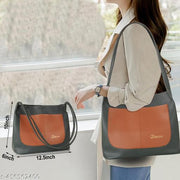 Dixon Dixon DIXON Synthetic Leather Classy Design Trendy Shoulder Handheld Handbag For Women