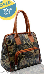 Trendy Ladies digital printed duffle handbag | Stylish Women Fashionable handbag.