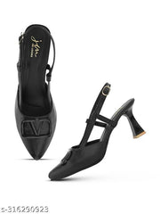 JM LOOKS Women's Fashion Sandals Attractive Stylish Design Heels for Women Girls